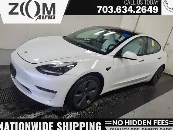 TESLA MODEL 3 2022 5YJ3E1EBXNF273227 image